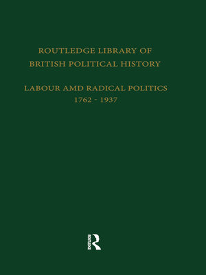 cover image of A Short History of the British Working Class Movement (1937)
